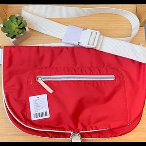NWT: Urban Outfitters Trendy Red Fold-Over Bag